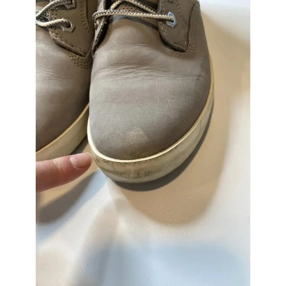 Timberland Dausette Women’s 7 Gray Nubuck High Sneaker Boot Ortholite A1H26 - Picture 4 of 8